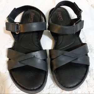 Born leather sandals